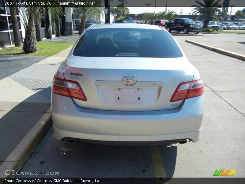 Titanium Metallic / Ash 2007 Toyota Camry SE V6