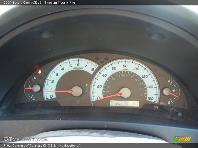 Titanium Metallic / Ash 2007 Toyota Camry SE V6