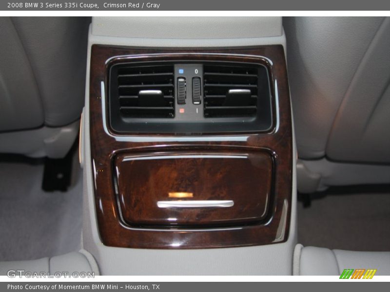 Crimson Red / Gray 2008 BMW 3 Series 335i Coupe