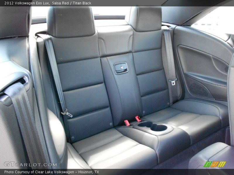 Salsa Red / Titan Black 2012 Volkswagen Eos Lux