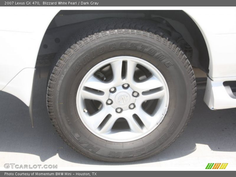 Blizzard White Pearl / Dark Gray 2007 Lexus GX 470