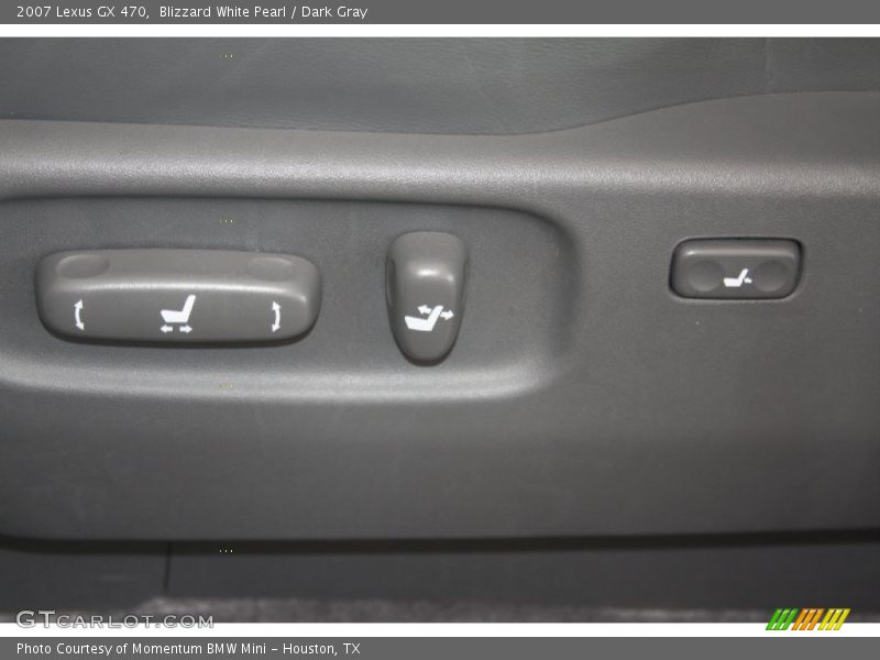 Blizzard White Pearl / Dark Gray 2007 Lexus GX 470