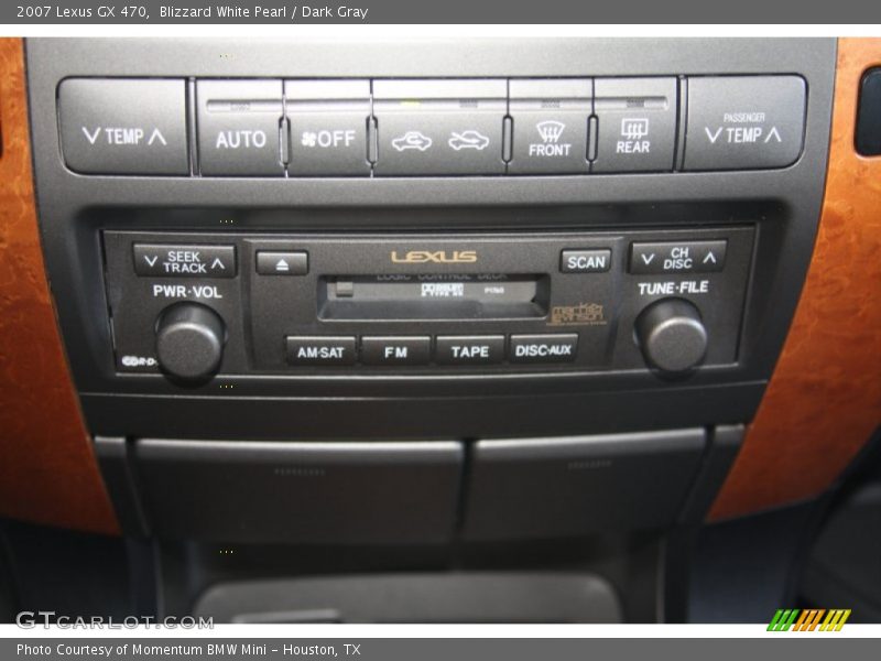 Blizzard White Pearl / Dark Gray 2007 Lexus GX 470