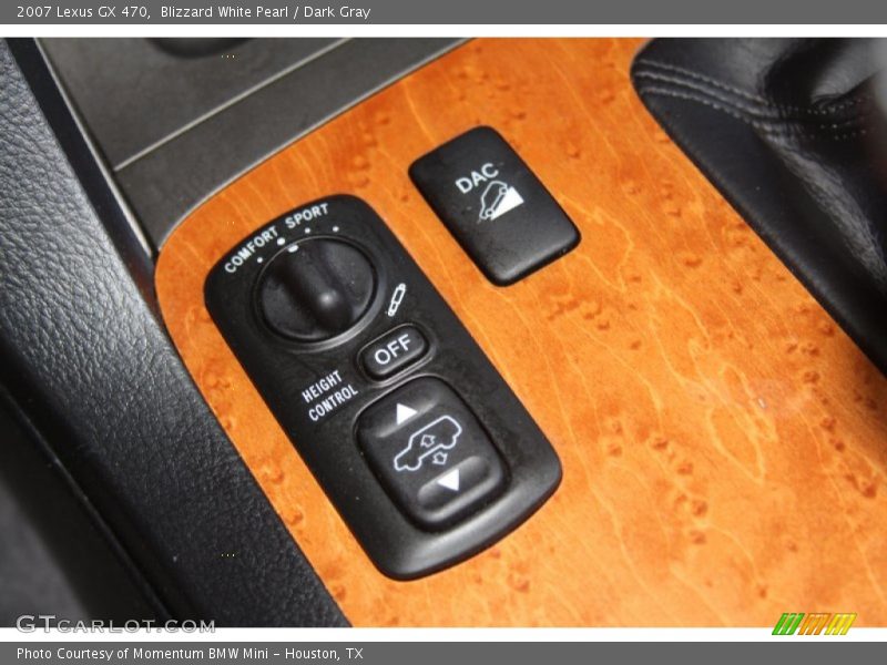 Blizzard White Pearl / Dark Gray 2007 Lexus GX 470