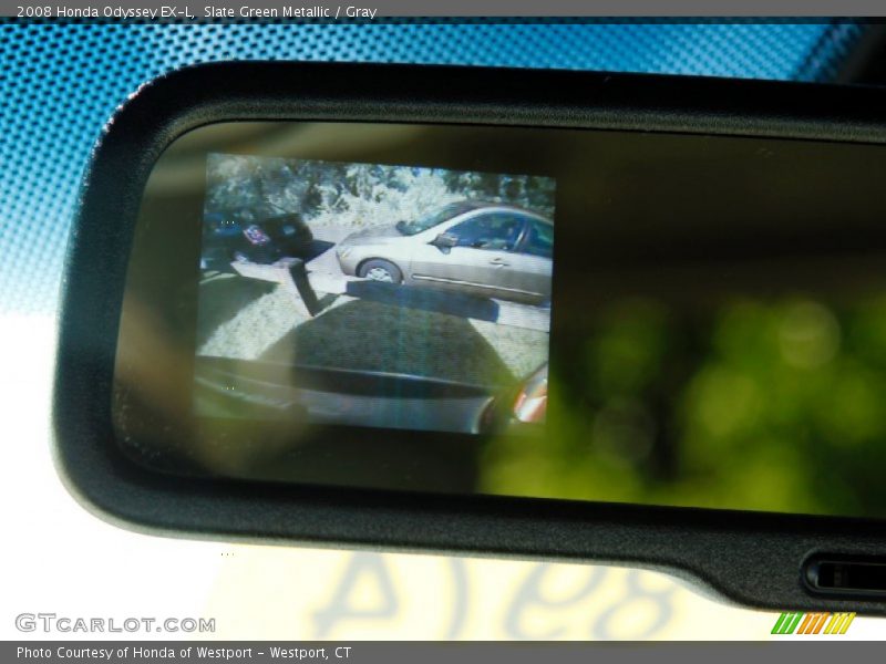 Slate Green Metallic / Gray 2008 Honda Odyssey EX-L