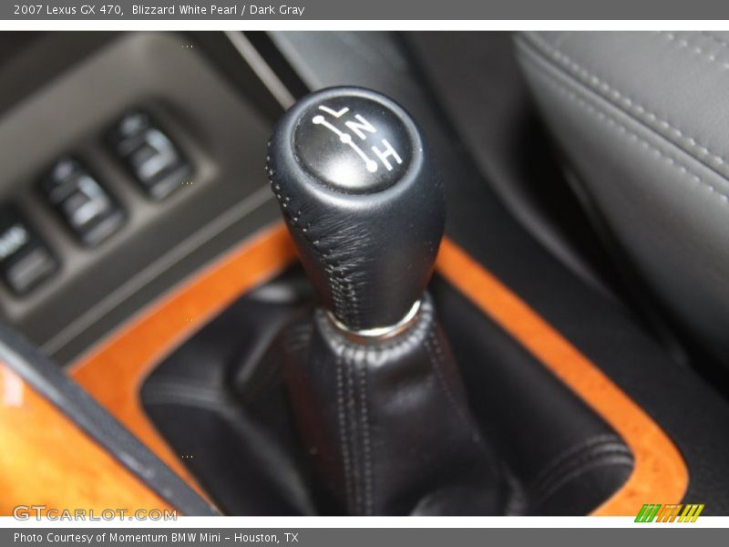 Blizzard White Pearl / Dark Gray 2007 Lexus GX 470