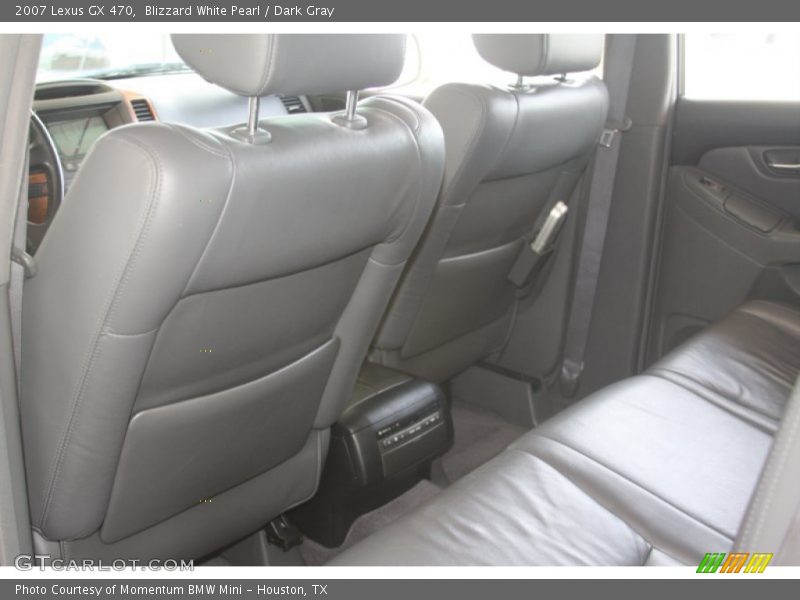 Blizzard White Pearl / Dark Gray 2007 Lexus GX 470