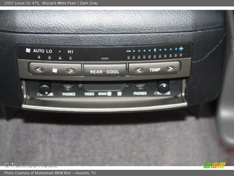 Blizzard White Pearl / Dark Gray 2007 Lexus GX 470