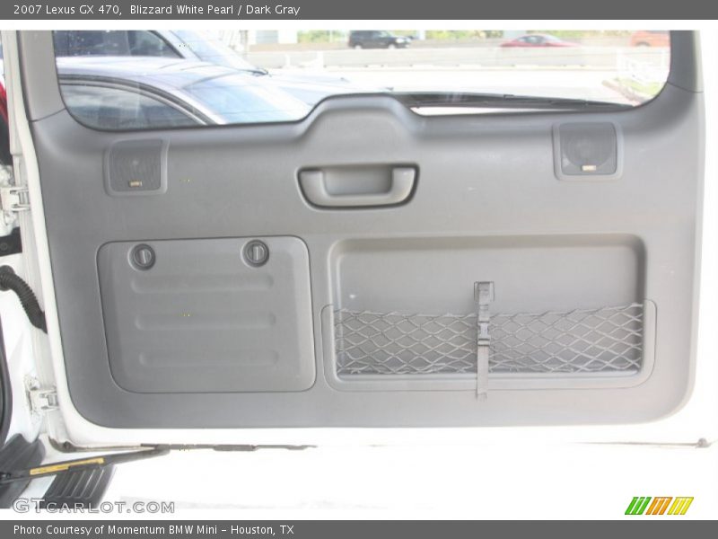 Blizzard White Pearl / Dark Gray 2007 Lexus GX 470