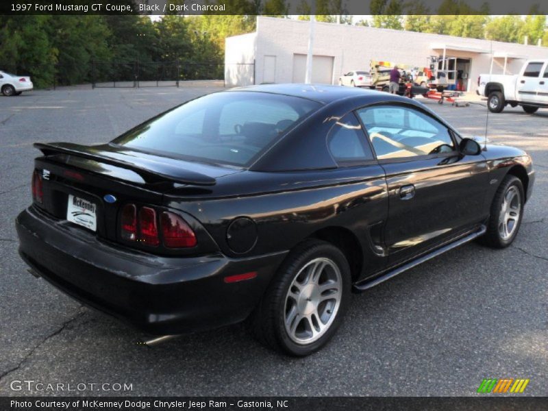Black / Dark Charcoal 1997 Ford Mustang GT Coupe