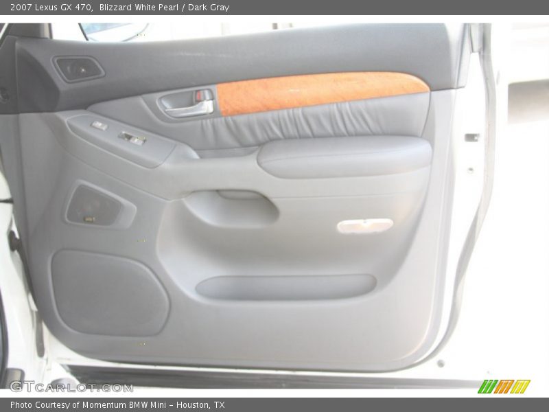 Blizzard White Pearl / Dark Gray 2007 Lexus GX 470