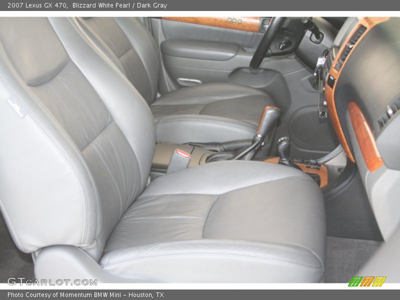 Blizzard White Pearl / Dark Gray 2007 Lexus GX 470