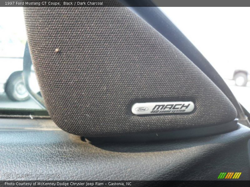 Black / Dark Charcoal 1997 Ford Mustang GT Coupe
