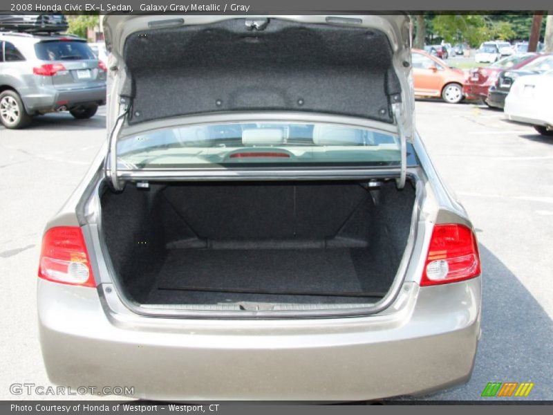 Galaxy Gray Metallic / Gray 2008 Honda Civic EX-L Sedan
