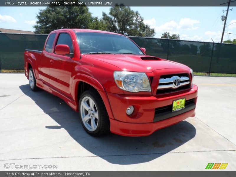 Radiant Red / Graphite Gray 2006 Toyota Tacoma X-Runner
