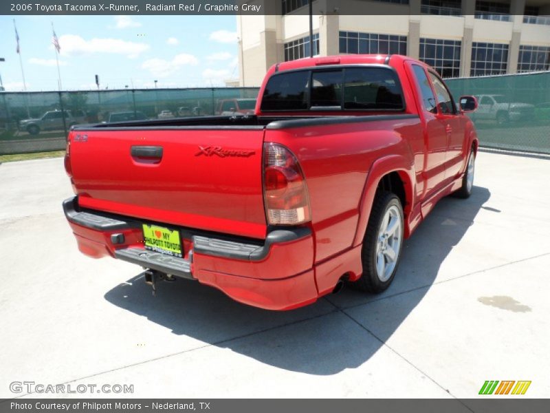 Radiant Red / Graphite Gray 2006 Toyota Tacoma X-Runner