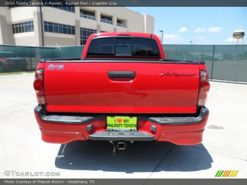 Radiant Red / Graphite Gray 2006 Toyota Tacoma X-Runner