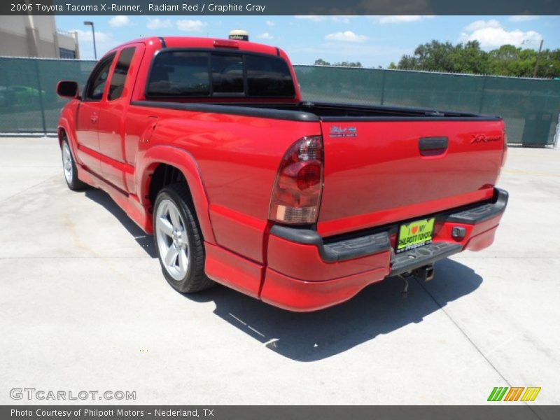 Radiant Red / Graphite Gray 2006 Toyota Tacoma X-Runner