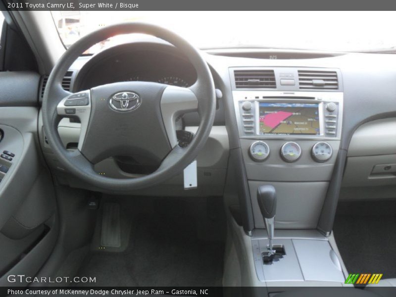 Super White / Bisque 2011 Toyota Camry LE