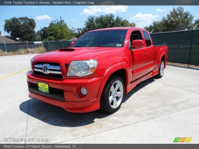 Radiant Red / Graphite Gray 2006 Toyota Tacoma X-Runner