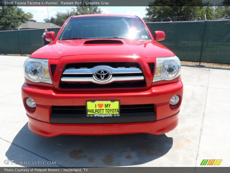 Radiant Red / Graphite Gray 2006 Toyota Tacoma X-Runner