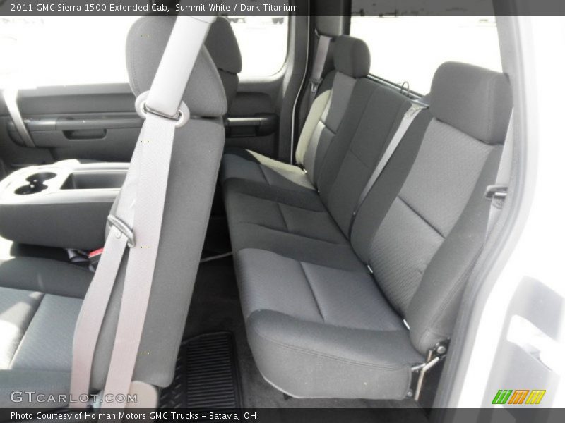 Summit White / Dark Titanium 2011 GMC Sierra 1500 Extended Cab