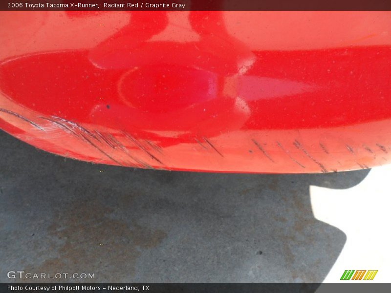 Radiant Red / Graphite Gray 2006 Toyota Tacoma X-Runner