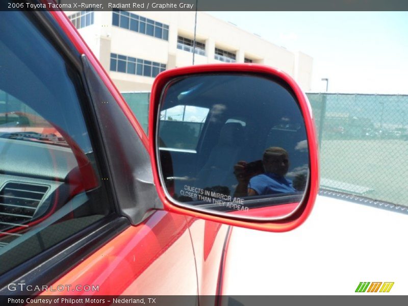 Radiant Red / Graphite Gray 2006 Toyota Tacoma X-Runner