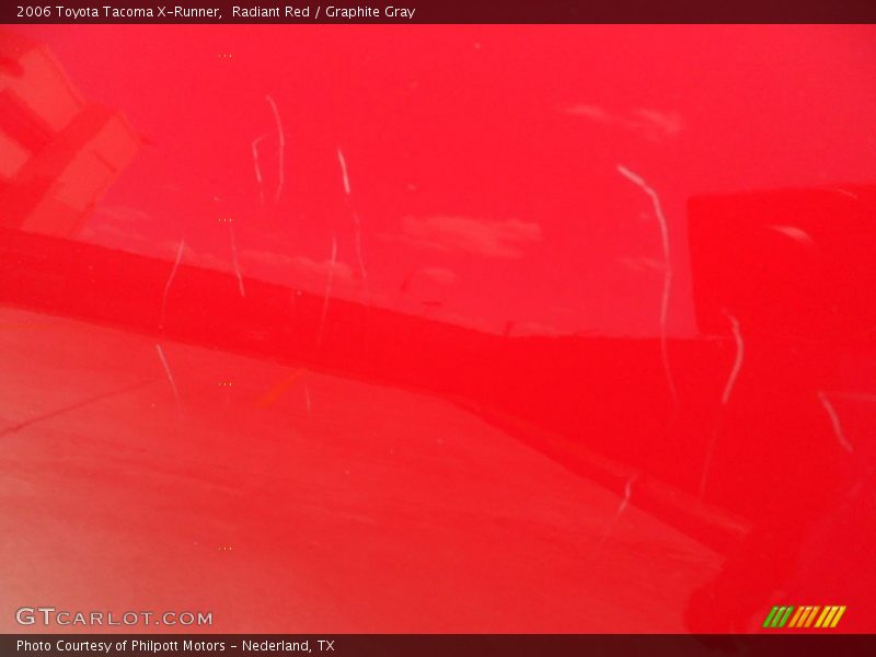 Radiant Red / Graphite Gray 2006 Toyota Tacoma X-Runner