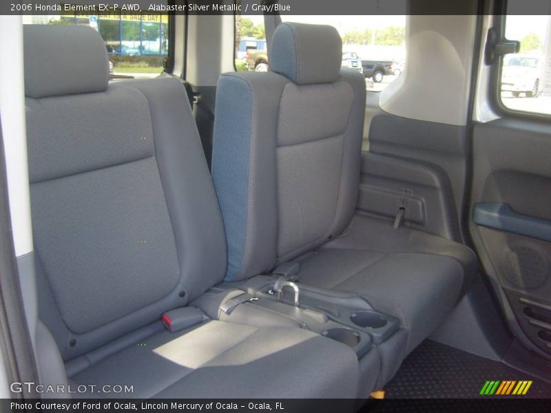 Alabaster Silver Metallic / Gray/Blue 2006 Honda Element EX-P AWD
