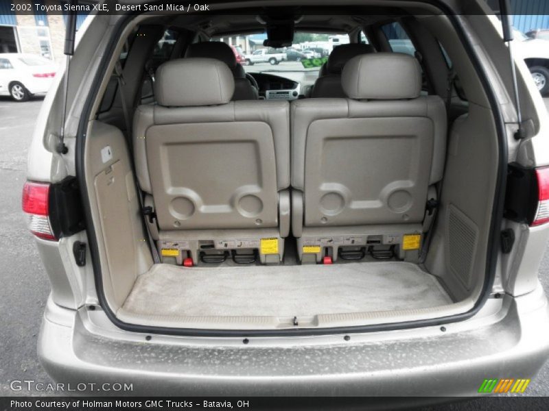 Desert Sand Mica / Oak 2002 Toyota Sienna XLE