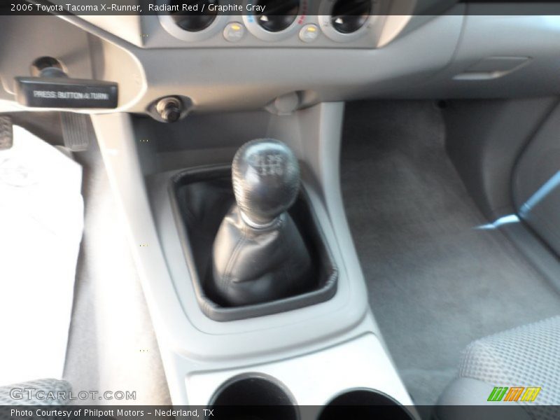 Radiant Red / Graphite Gray 2006 Toyota Tacoma X-Runner