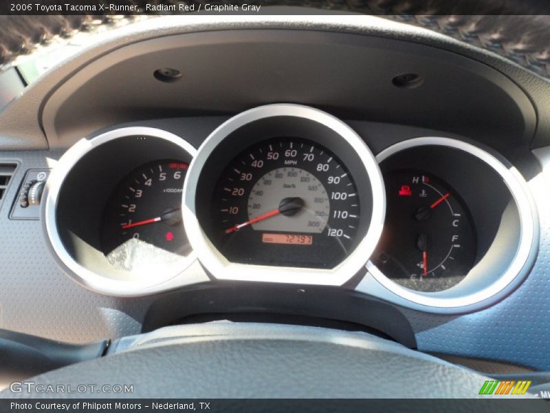  2006 Tacoma X-Runner X-Runner Gauges