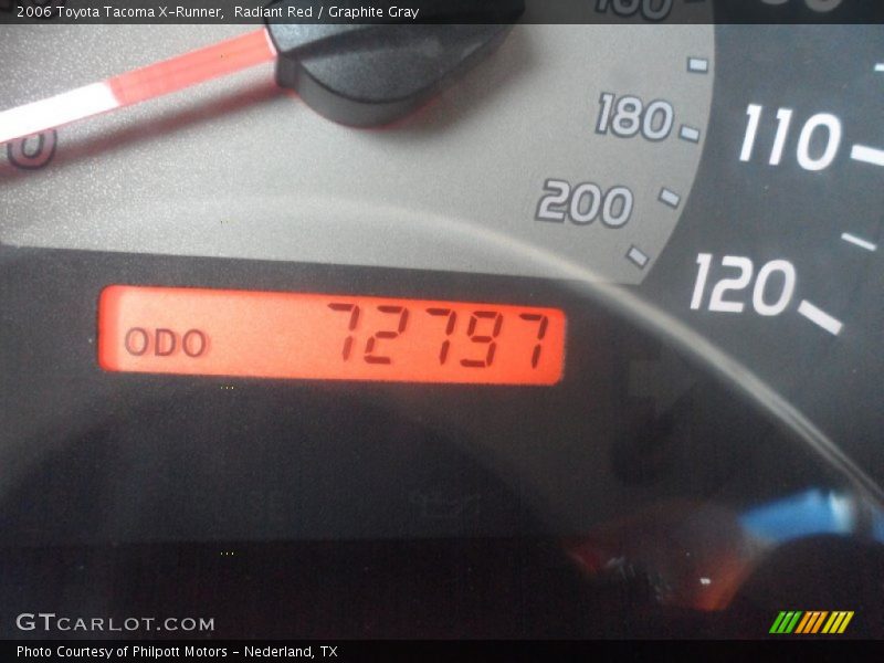 Radiant Red / Graphite Gray 2006 Toyota Tacoma X-Runner