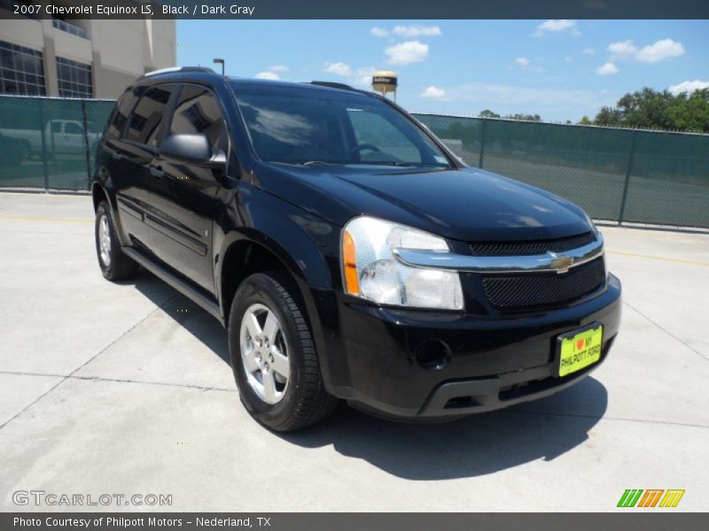 Black / Dark Gray 2007 Chevrolet Equinox LS