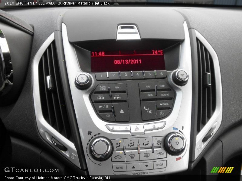 Quicksilver Metallic / Jet Black 2010 GMC Terrain SLE AWD