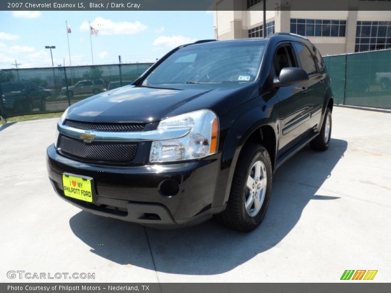 Black / Dark Gray 2007 Chevrolet Equinox LS