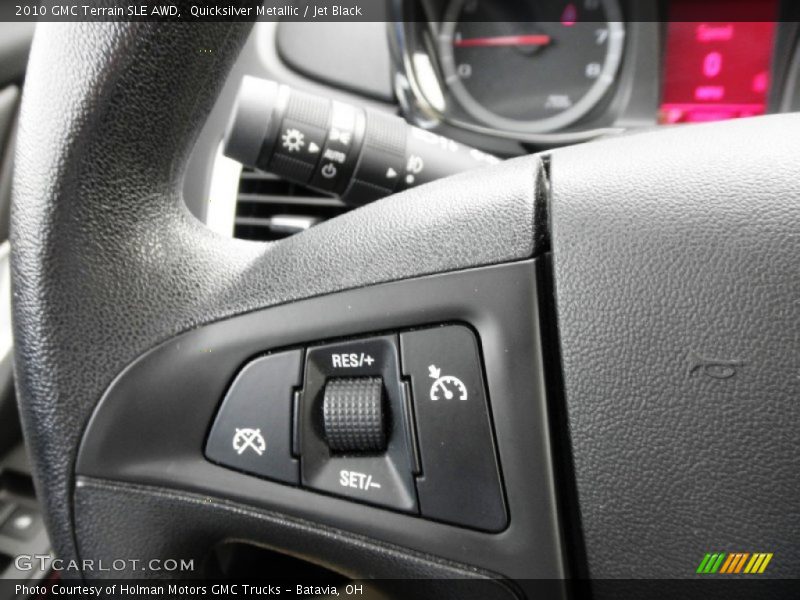 Quicksilver Metallic / Jet Black 2010 GMC Terrain SLE AWD
