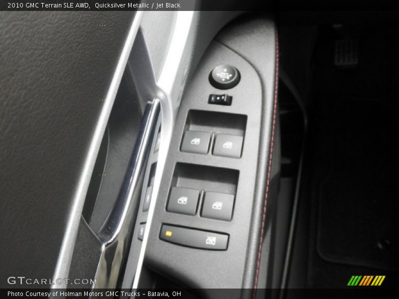Quicksilver Metallic / Jet Black 2010 GMC Terrain SLE AWD