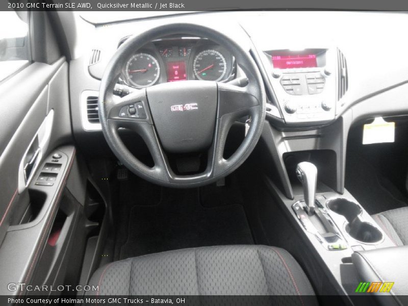 Quicksilver Metallic / Jet Black 2010 GMC Terrain SLE AWD