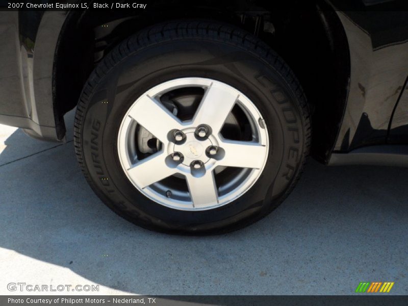 Black / Dark Gray 2007 Chevrolet Equinox LS