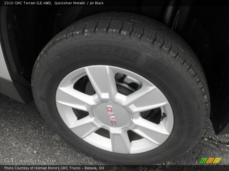 Quicksilver Metallic / Jet Black 2010 GMC Terrain SLE AWD