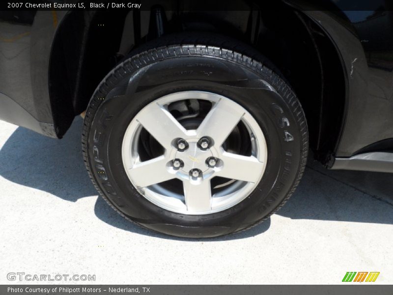 Black / Dark Gray 2007 Chevrolet Equinox LS