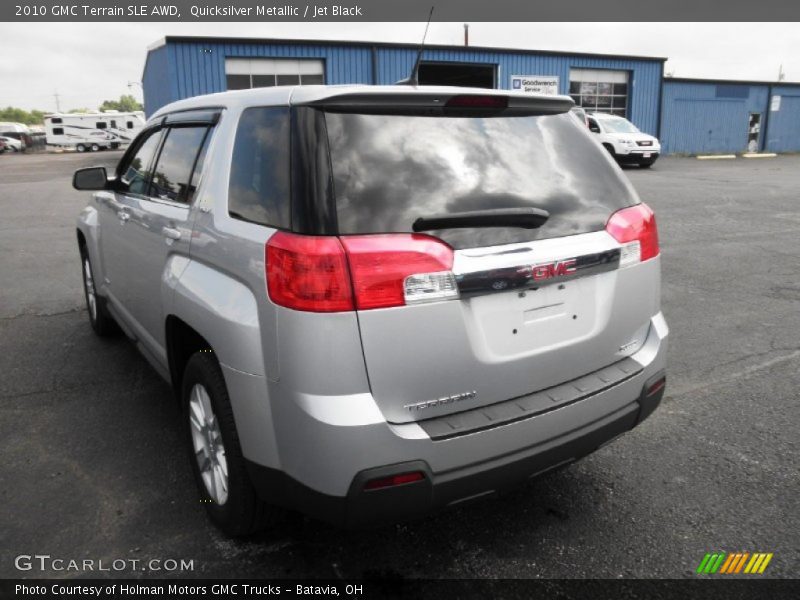Quicksilver Metallic / Jet Black 2010 GMC Terrain SLE AWD