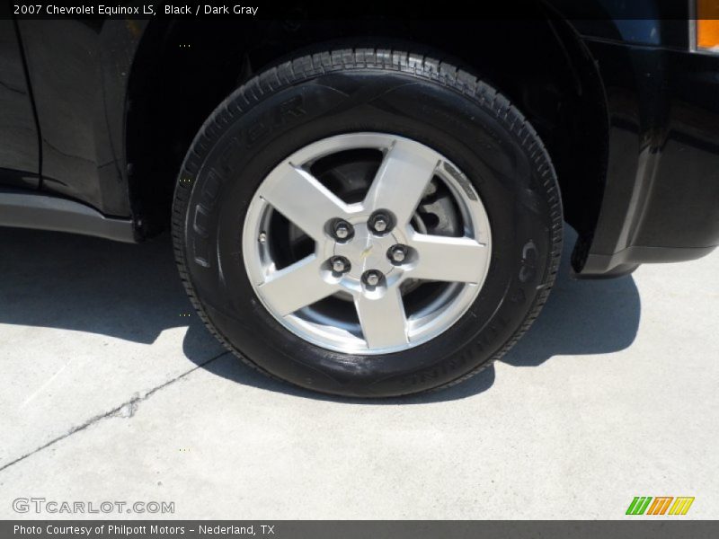 Black / Dark Gray 2007 Chevrolet Equinox LS