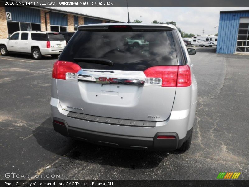 Quicksilver Metallic / Jet Black 2010 GMC Terrain SLE AWD