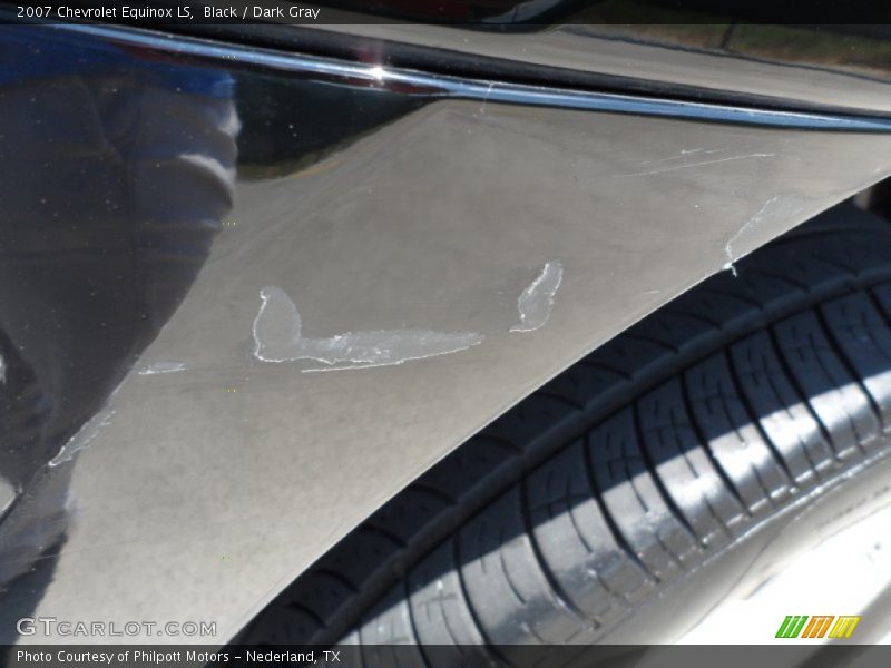 Black / Dark Gray 2007 Chevrolet Equinox LS