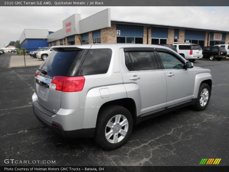 Quicksilver Metallic / Jet Black 2010 GMC Terrain SLE AWD
