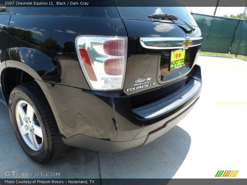 Black / Dark Gray 2007 Chevrolet Equinox LS