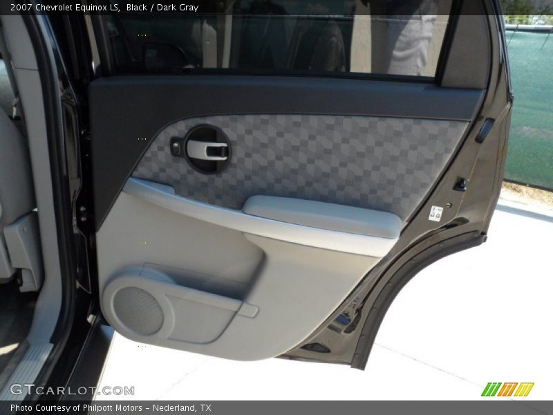 Black / Dark Gray 2007 Chevrolet Equinox LS
